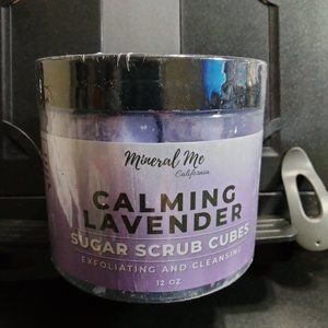MINERAL ME CALMING LAVENDER Sugar Scrub Cubes